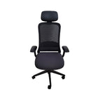 Heartwood - Fauteuil dossier haut Hermes - Noir-Synchro-Tilt activé par le poids - le mécanisme s’ajuste automatiquement pour chaque utilisateur, régulant la force nécessaire pour incliner le fauteuil en fonction du poid