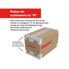 Staples - Boîte De Déménagement - Petite - 18 po L x 11 po l x 12 po H-Les dimensions de 18 po L x 11 po l x 12 po H offrent suffisamment d'espace pour l'emballage et l'expédition de divers articles