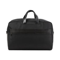 Bugatti - Sac de voyage de la Collection Blake pour portable 15,6po - Noir-Fait de polyester résistant avec finitions en cuir synthétique