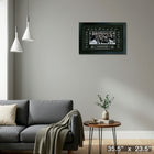 Los Angeles Kings 2014 Stanley Cup Replica Signature Frame - Impression encadree - 35" x 23"-Prêt à accrocher - livré entièrement assemblé