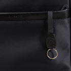 CHAMPS - Sac à dos Tech de la collection Onyx - Noir-Pochette rembourrée pour ordinateur portable et tablette de 15,6" avec fermeture par sangle de compression