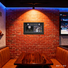 Teoscar Hernandez Signed Official Baseball Deluxe Frame Los Angeles Dodgers - Impression encadree - 26" x 16"-Dimensions finales: 26.5x16.5