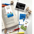 Hero Arts - Tampons anti-insectes à encre et tampons - Paquet de 18-Comprend un cube d'encre de 1 po