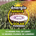 Bell + Howell - Lumières à disque à DEL pivotantes réglables - Paquet de 8-Extérieur en acier inoxydable durable