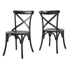 Modway - Gear Fauteuil d’appoint de salle à manger - Noir-7