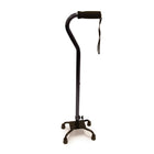 BIOS Living - Canne tetrapode de style K - noire-Structure légère en aluminium