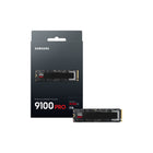 Samsung - 9100 série PRO Disque dur interne PCIe Gen5. X4 NVMe 2.0 - 1 To - Noir-Contrôle thermique et puissance innovant , Jusqu'à 49 % d'efficacité énergétique améliorée grâce à un contrôle thermique avancé