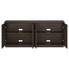 Hudson&Canal - Table de buffet Alston 68" L - Brun aulne-Nettoyer avec un chiffon doux et sec, sans produits chimiques agressifs ni produits de nettoyage abrasifs