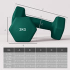 Soozier - Ensemble d’haltères hexagonaux 26 lb avec support vertical-Le rack de gym est facile à transporter et permet de gagner de la place dans votre espace d’entraînement