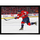 Alexander Ovechkin Washington Capitals 20x29Shooting sur toile - Toile encadree - 31" x 22"-Impression sur toile de qualité supérieure avec bordures enveloppées