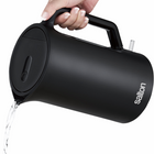 Salton - bouilloire électrique sans fil 1,7 litres - noir- Protection contre l’ébullition à sec - Fonction de sécurité supplémentaire qui s’active automatiquement.