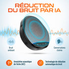 Delton - Haut-parleur de conférence USB C3900 avec réduction du bruit, noir-9
