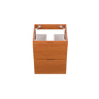 Modway - Scenic Fixation murale de 18" Armoire de toilette de salle de bain (lavabo non inclus) - Noyer cerisier-Assemblée requise