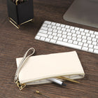 Mead - West Village Pochette bracelet, Crème-Détails élégants : fini couleur crème avec quincaillerie dorée pour un style moderne et raffiné