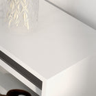 HOMCOM - Armoire à chaussures avec 4 tiroirs rabattables - blanc-Assemblage requis 