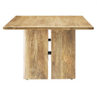 Modway - Amistad Bois Table basse - Chêne-5