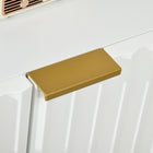 HOMCOM - Armoire d’appoint 35,4 po L - blanc-Base surélevée pour éviter l’humidité et faciliter le nettoyage 
