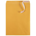 Jam Paper - Enveloppes recyclées Open End avec fermeture autocollante, 12 po H x 15 1/2 po l, Kraft brun, Paquet de 100-Les enveloppes sont dotées d'une bande autocollante pour une fermeture rapide et facile