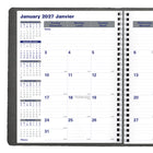 Blueline - 2027 agenda mensuel Net Zero Carbon avec reliure à double spirale – 8 7/8 po x 7 1/8 po – couleurs assorties – bilingue-Certifié sous le code de licence FSC : FSC C102682. Le Forest Stewardship Council permet aux entreprises et aux consommateurs de choisir des produits fabriqués avec des matériaux issus de forêts responsables, promouvant une gestion écologiquement appropriée, socialement bénéfique et économiquement viable des forêts du monde