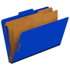 Pendaflex - Chemises de classification - 2 intercalaires - attaches de 2" - légal - bleu foncé-Fabriqué avec 25 points