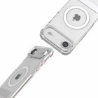 Blu Element - Étui DropZone Rugged MagSafe avec Kickstand pour iPhone 17 Air - Transparent-Bords surélevés pour la protection de l'appareil photo et de l'écran