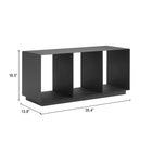 Zuo - Kokos Table basse - Charbon-6