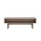 Manhattan Comfort - Table basse moderne Ella 120 cm - Moka-Assemblage à domicile requis Tout le matériel inclus