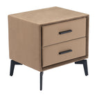 Zuo - Montana Table d’appoint - Brun-Couleur: Brun