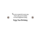 Mill Brook Studio - Cartes de souhaits Fête avec enveloppes – 5-3/8 po x 7-3/4 po – Enfant : gâteau et ballons – paquet de 18-Imprimées sur un papier de qualité non couché