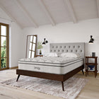 Modway - Jenna 12 po Ressorts et mousse Matelas California King-Couche de mousse respirante