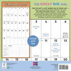 Sellers Publishing - Planificateur mural quadrillé grand format 2027 - 12 x 12 po - multiColoure - anglais-4