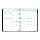 Blueline - 2027 agenda de projet Timanager 13 mois 5 jours avec reliure à double spirale – 11 po x 8 1/2 po – noir-Reliure spirale double avec jaquette de vinyle souple Castillan