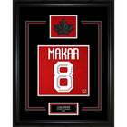 Frameworth - Cale Makar numero de chandail Hockey Canada 2026 - impression encadree - 16" x 20"-Impression du numero de chandail Hockey Canada 2026 sous licence officielle mettant en vedette Cale Makar