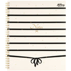 Hilroy - Cahier West Village – 10 1/2 po H x 8 5/8 po l – 160 pages – À rayures-Réglure étroite