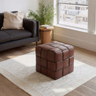 Zuo - Zare Pouf - Brun-Couleur du mobilier : Marron
