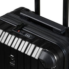 CHAMPS - Ensemble de bagages extensibles  3 pièces - à parois rigides Collection Element - Noir-Poignées supérieures et latérales