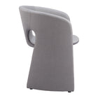 Zuo - Rosyth Chaise de salle à manger - Gris ardoise-Garantie limitée de 3 ans