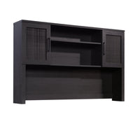 Sauder - Buffet Tiffin Line - Chêne corbeau-Se fixe au Bureau d'Angle 433262, au Bureau de Direction 433226 et à la Crédence 433265