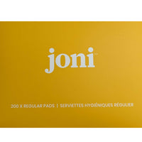 joni - Tampons réguliers Bulk Box - paquet de 200-La boîte contient 200 tampons réguliers sans plastique en bambou Joni pour soutenir un flux régulier