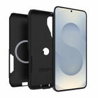Otterbox - Étui Commuter avec aimants pour Samsung Galaxy S26, noir-Les bords surélevés protègent la caméra et l'écran.