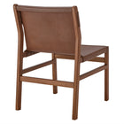 Modway - Sonora Cuir Fauteuil d’appoint de salle à manger - Brun de muscade-7