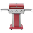 Kenmore - Barbecue au gaz sur piédestal à 3 brûleurs - Rouge-Type de combustible : propane.