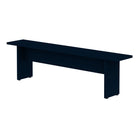 Manhattan Comfort - Ensemble de salle à manger moderne Nomad 172,5 cm - Bleu - Lot de 3-Assemblage à domicile requis Tout le matériel inclus