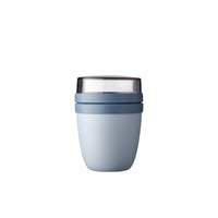 Mepal - Pot à lunch 500+200 mL/17+6.7oz Bleu Nordique-Va au lave-vaisselle