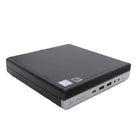 HP - ProDesk 600 G4 Mini ordinateur de bureau – Remis à neuf - Intel i5‑8500T – SSD de 256 Go – 16 Go de mémoire vive (RAM) – Windows 11 Pro – Noir-Stockage sur disque dur/SDD: Disque SSD de 256 Go offrant des démarrages rapides et un accès accéléré aux fichiers