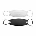 Globe - Masque de protection 4 plis non médical KN95 Hynaut - Noir - Paquet de 50-Bande nasale épousant la forme du nez