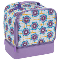 Merangue - Sac à lunch isotherme à deux compartiments - Tie Dye-Sac isotherme avec sangles de poignée supérieure