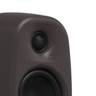 Kanto - Haut-parleurs de bureau alimentés avec USB-C, RCA, Bluetooth 5.3 et sortie casque - Pierre ponce, Paquet de 2-Filtre passe-bas automatique à 100 Hz lorsqu'un subwoofer est branché