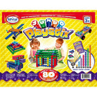 Popular Playthings - Ensemble géant Playstix de 80 pièces-Support STEM