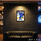 John Tavares Toronto Maple Leafs - Toile encadree - 22" x 31"-Dimensions finales: 22.5x31.5